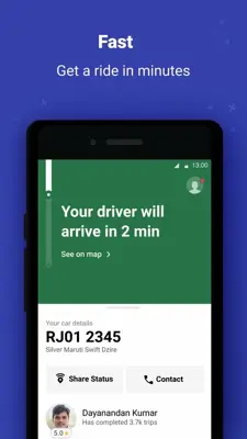 Uber Lite android App screenshot 1